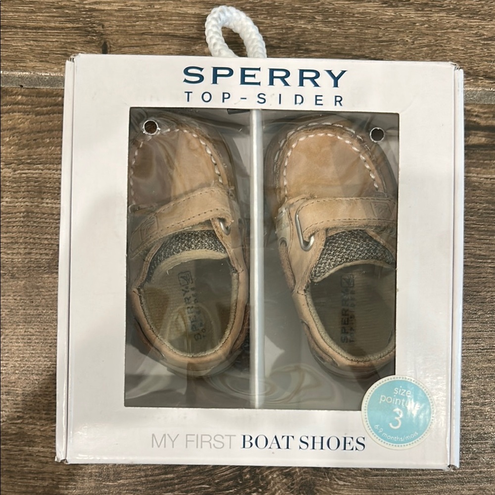 Sperry - Baby Tan Boat Shoes
